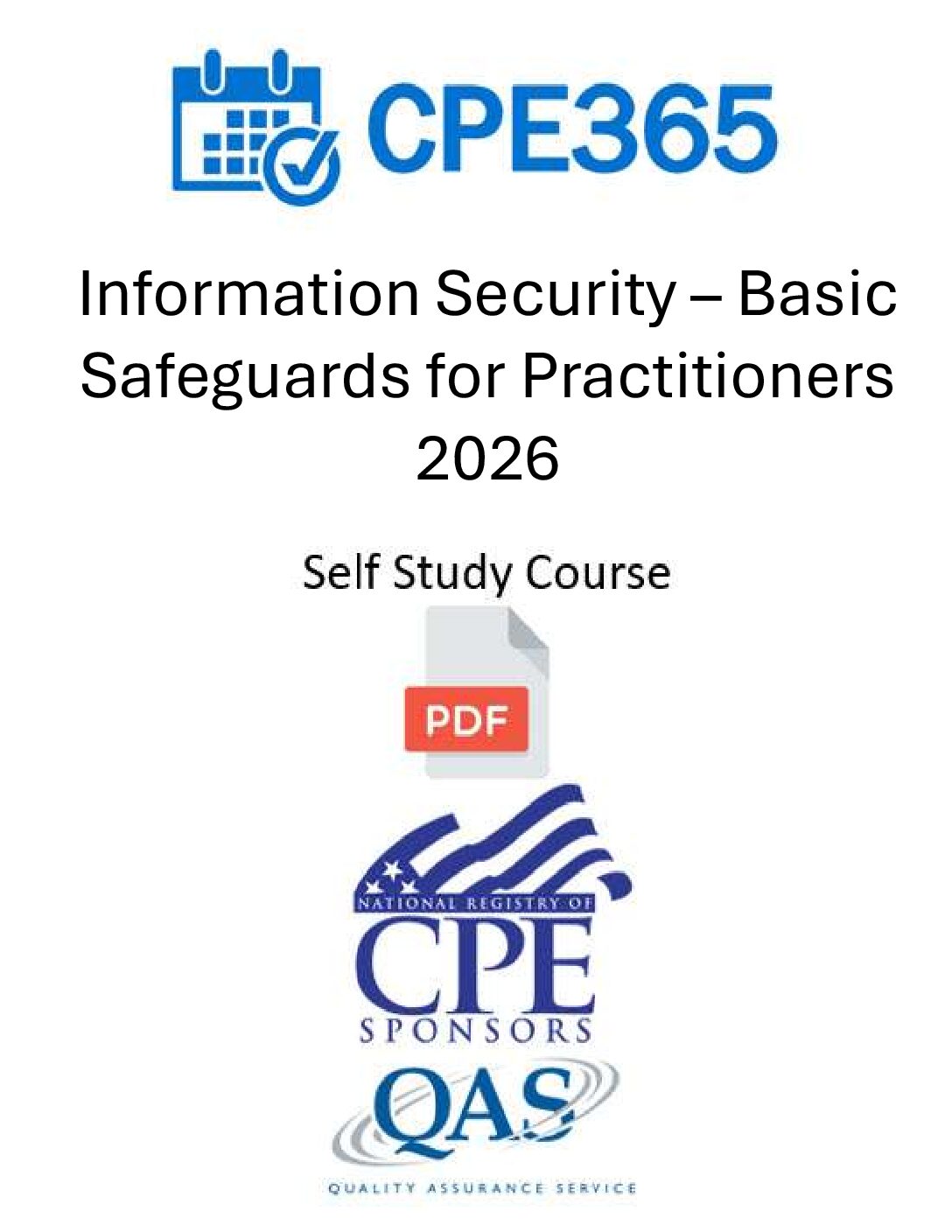 Information Security – Basic Safeguards for Practitioners 2026 – Self Study Course