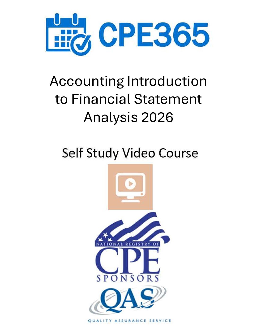 Accounting Introduction to Financial Statement Analysis 2026 – Video Self Study Course