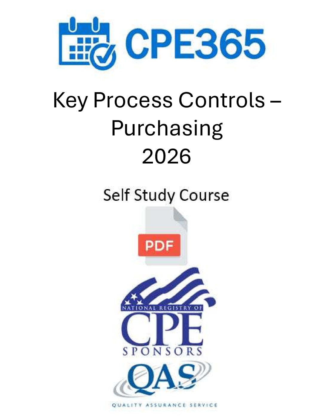 Key Process Controls – Purchasing 2026 – Self Study Course